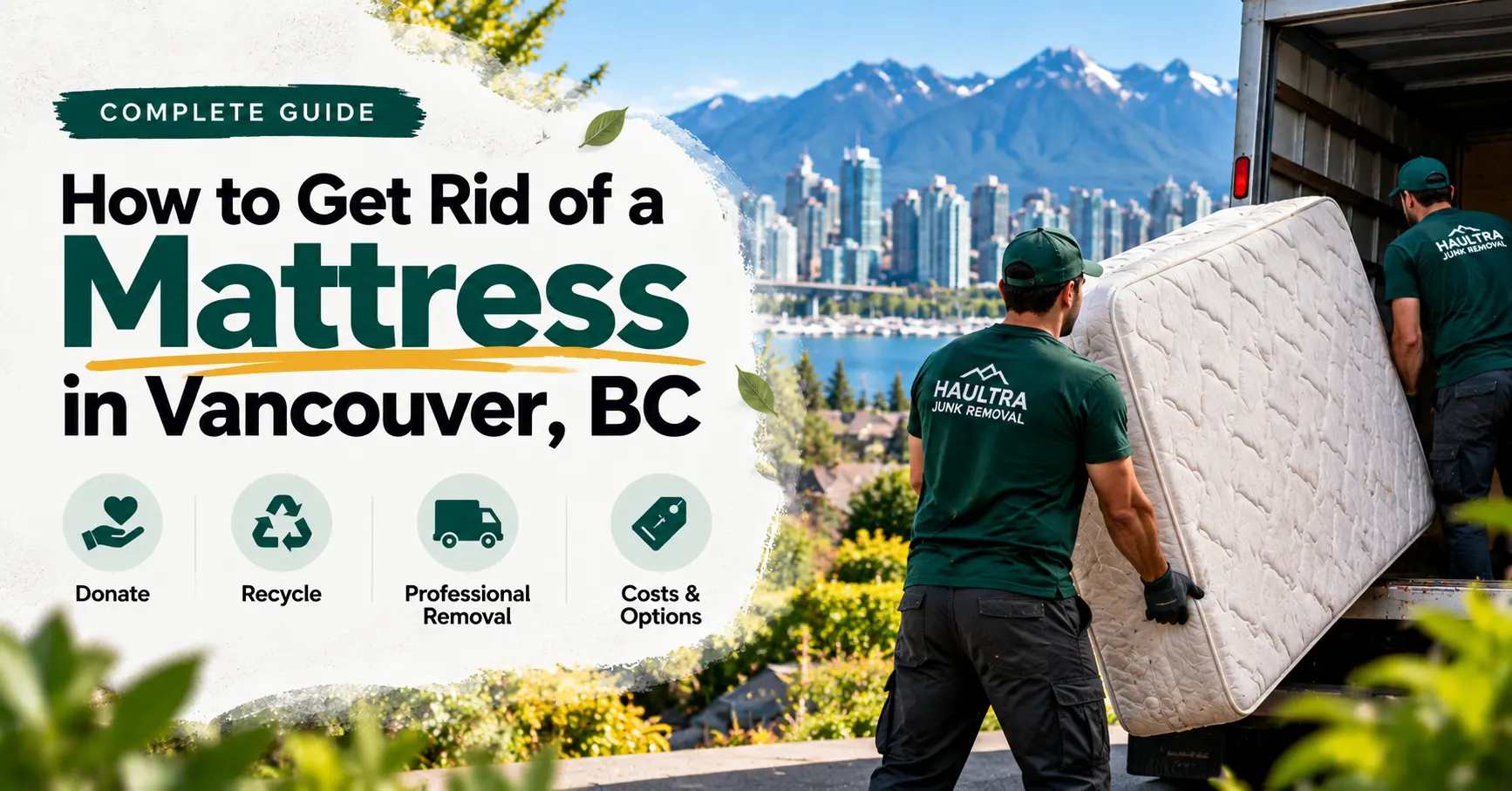 How to Get Rid of a Mattress in Vancouver, BC